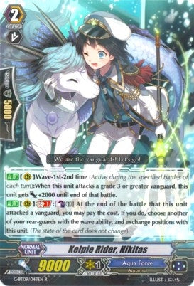 Image for Kelpie Rider, Nikitas (G-BT09: Divine Dragon Caper) (G-BT09/043EN) - Cardfight Vanguard