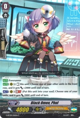 Image for Black Omen, Phul (G-BT09: Divine Dragon Caper) (G-BT09/051EN) - Cardfight Vanguard