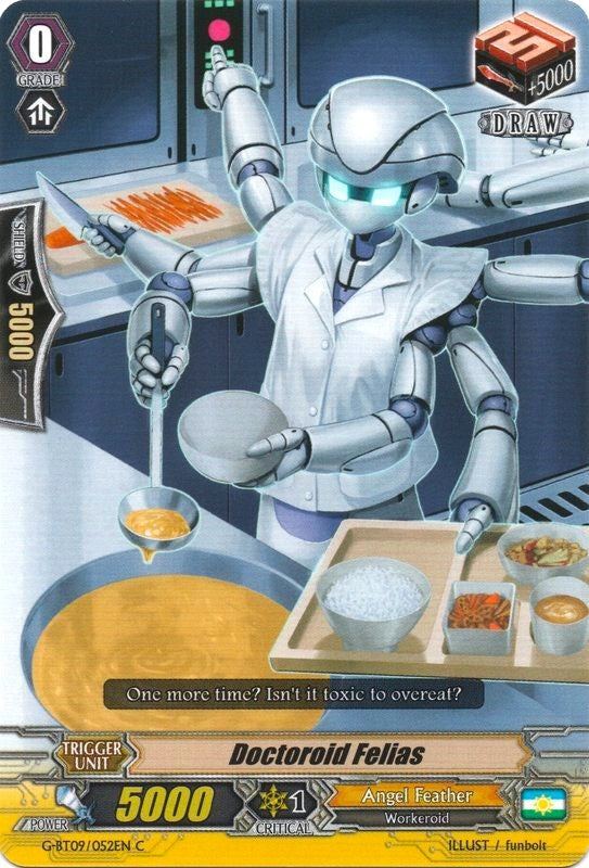 Image for Doctoroid Felias (G-BT09: Divine Dragon Caper) (G-BT09/052EN) - Cardfight Vanguard