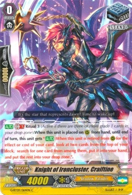 Image for Knight of Ironcluster, Craiftine (G-BT09: Divine Dragon Caper) (G-BT09/064EN) - Cardfight Vanguard