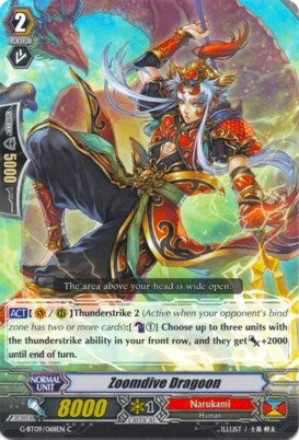 Image for Zoomdive Dragoon (G-BT09: Divine Dragon Caper) (G-BT09/068EN) - Cardfight Vanguard
