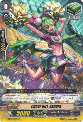 Image for Cheer Girl, Sandra (G-BT09: Divine Dragon Caper) (G-BT09/085EN) - Cardfight Vanguard