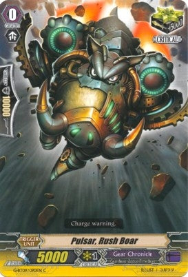 Image for Pulsar, Rush Boar (G-BT09: Divine Dragon Caper) (G-BT09/090EN) - Cardfight Vanguard