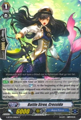 Image for Battle Siren, Cressida (G-BT09: Divine Dragon Caper) (G-BT09/098EN) - Cardfight Vanguard