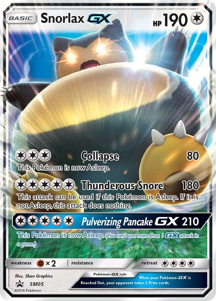 Image for Snorlax GX - SM05 (SM Promos) (SM05) - Pokemon