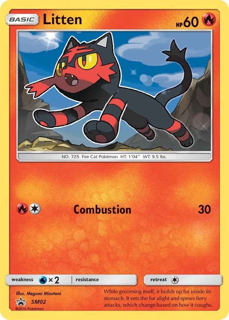 Image for Litten - SM02 (SM Promos) (SM02) - Pokemon