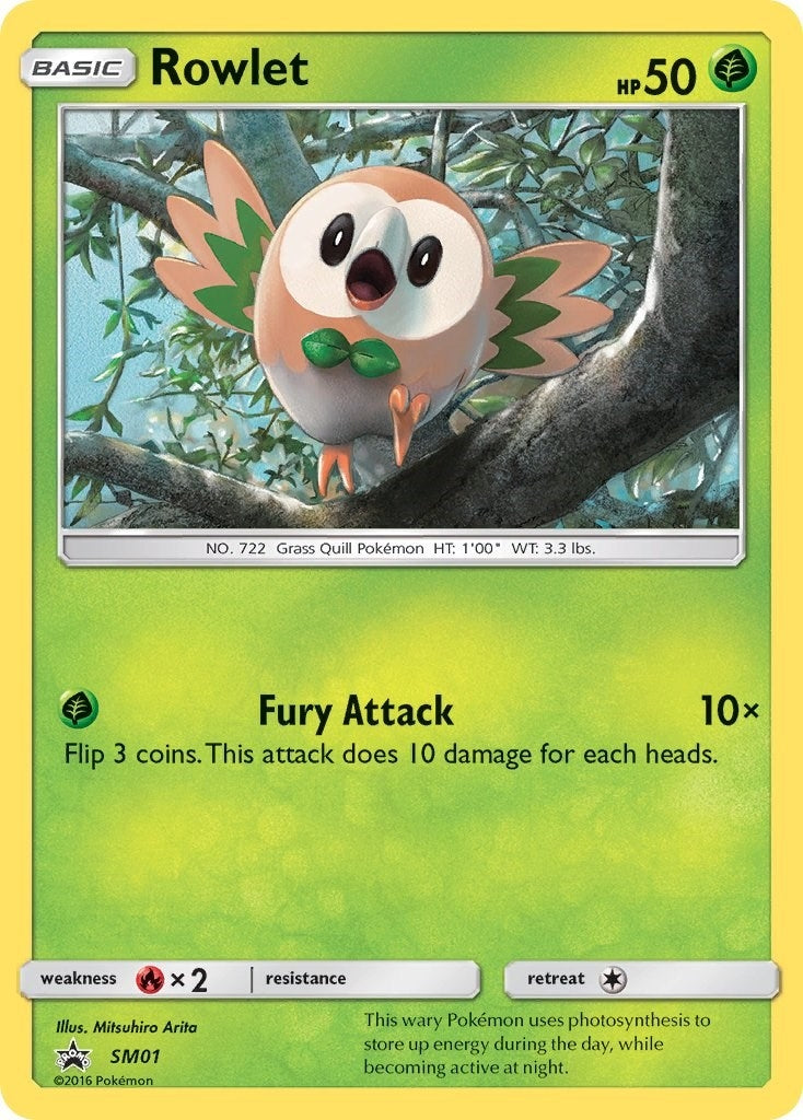 Image for Rowlet - SM01 (SM Promos) (SM01) - Pokemon