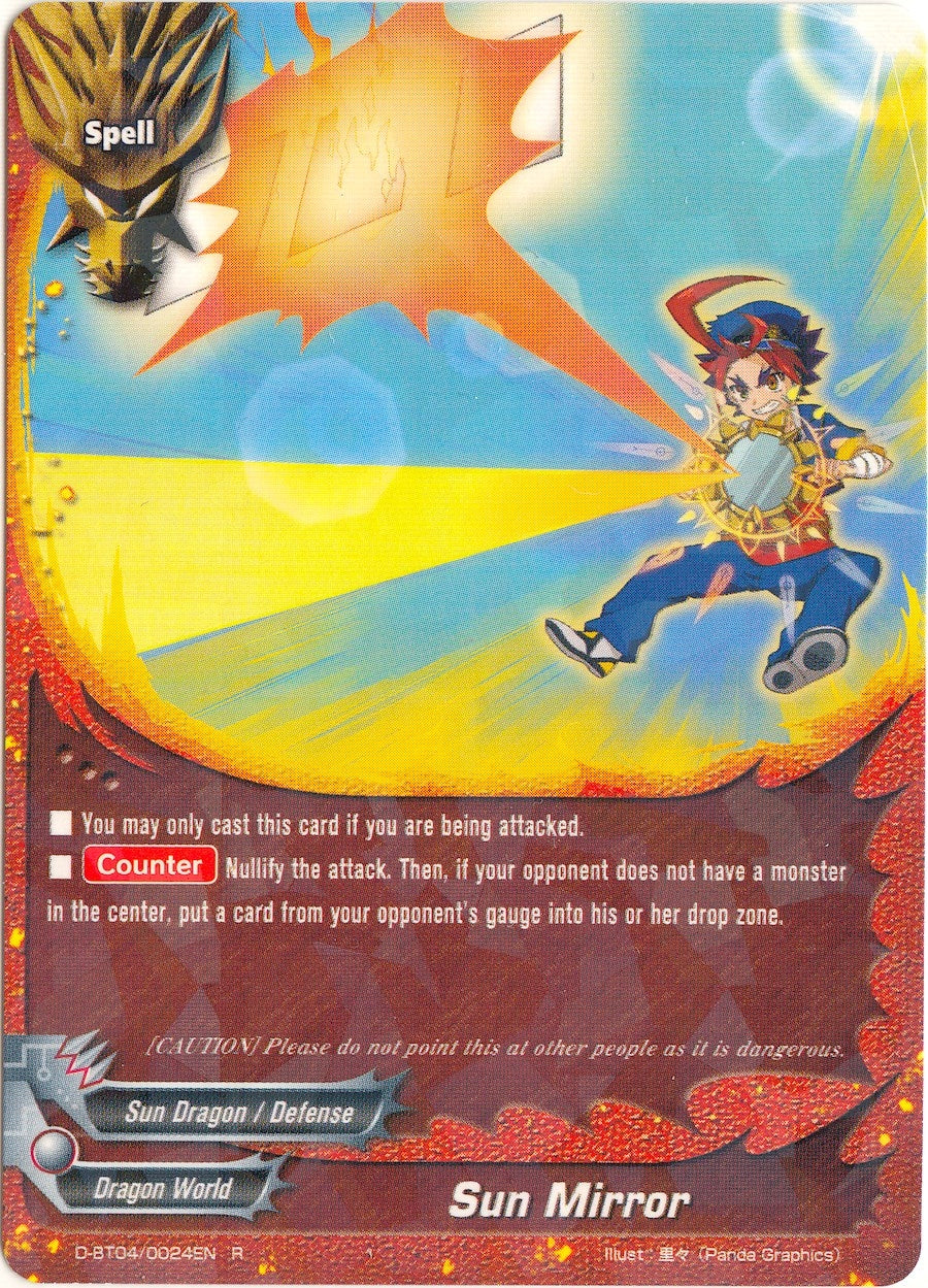 Image for Sun Mirror (Shine! Super Sun Dragon!!) (D-BT04/0024EN) - Future Card BuddyFight