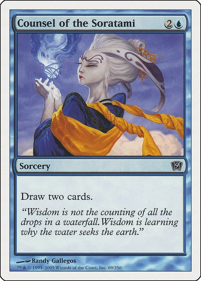 Image for Counsel of the Soratami (9th Edition) (69) - Magic: The Gathering