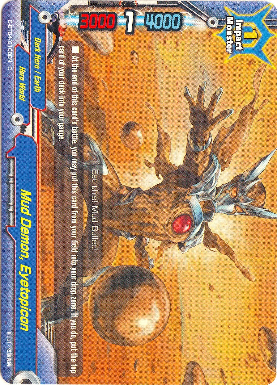 Image for Mud Demon, Eyetopicon (Shine! Super Sun Dragon!!) (D-BT04/0108EN) - Future Card BuddyFight