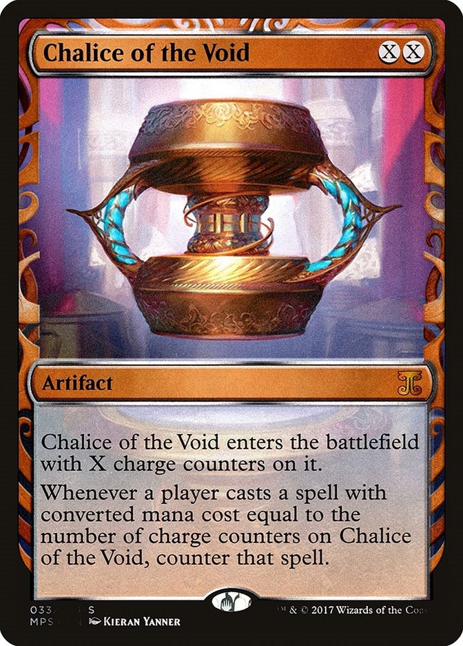 Image for Chalice of the Void (Masterpiece Series: Kaladesh Inventions) (33) - Magic: The Gathering