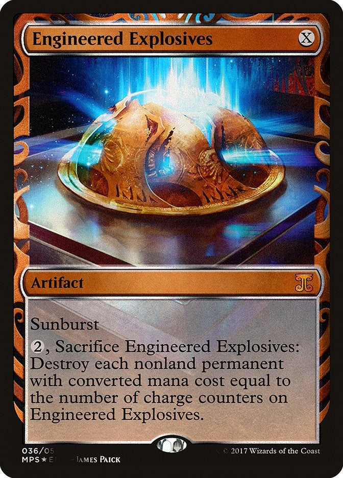Image for Engineered Explosives (Masterpiece Series: Kaladesh Inventions) (36) - Magic: The Gathering