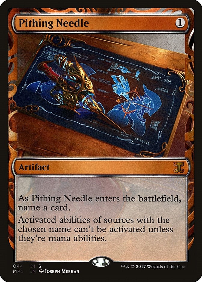 Image for Pithing Needle (Masterpiece Series: Kaladesh Inventions) (44) - Magic: The Gathering