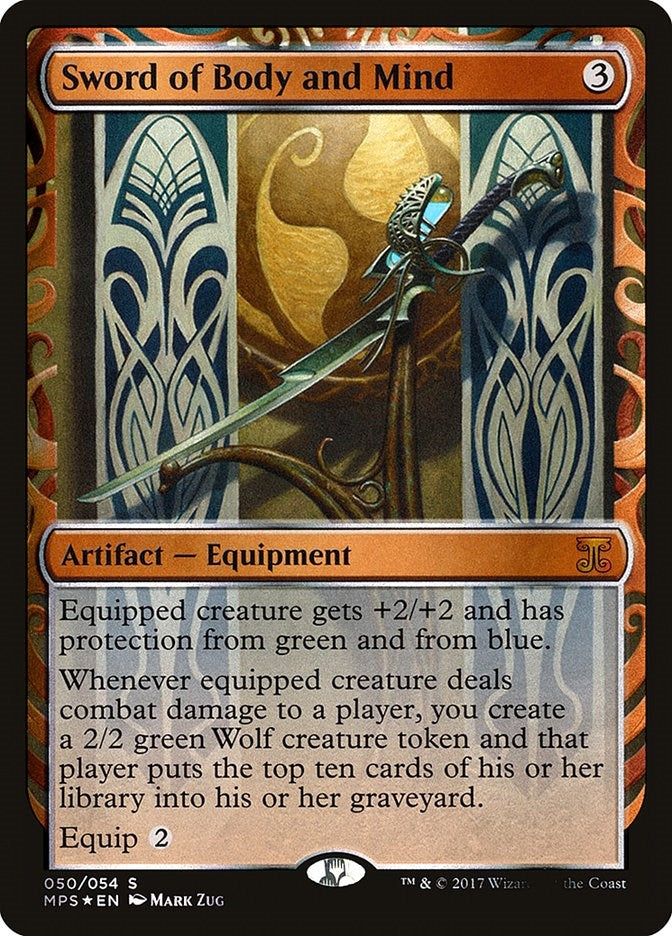 Image for Sword of Body and Mind (Masterpiece Series: Kaladesh Inventions) (50) - Magic: The Gathering