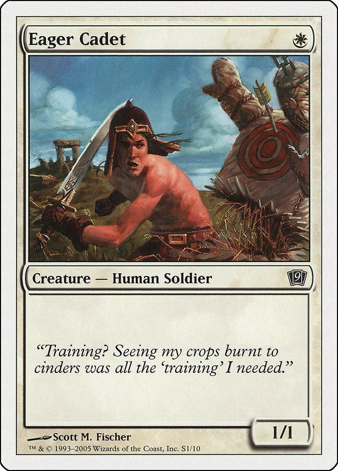 Image for Eager Cadet (9th Edition) (S1) - Magic: The Gathering