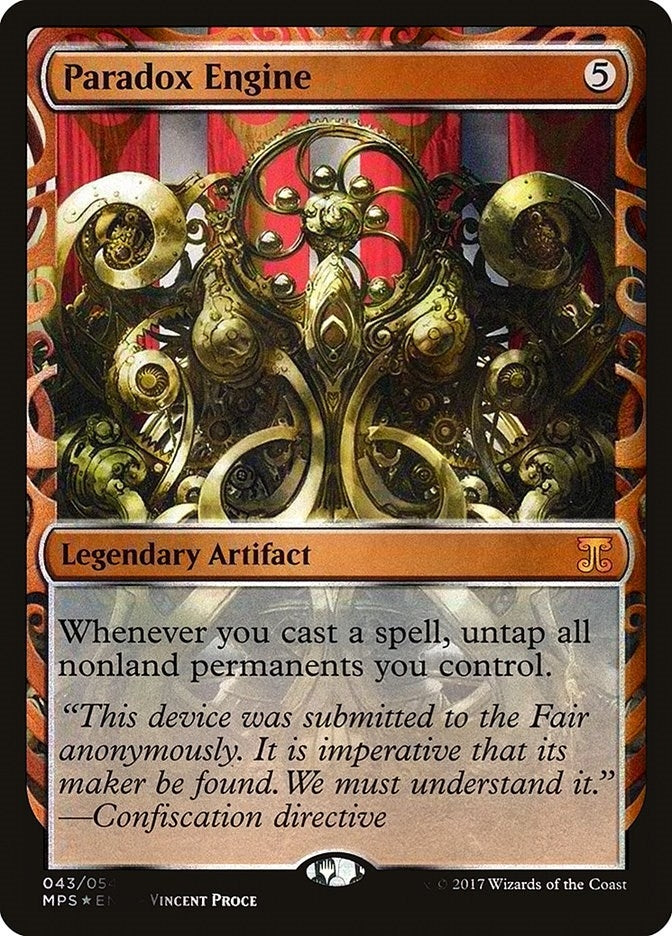 Image for Paradox Engine (Masterpiece Series: Kaladesh Inventions) (43) - Magic: The Gathering