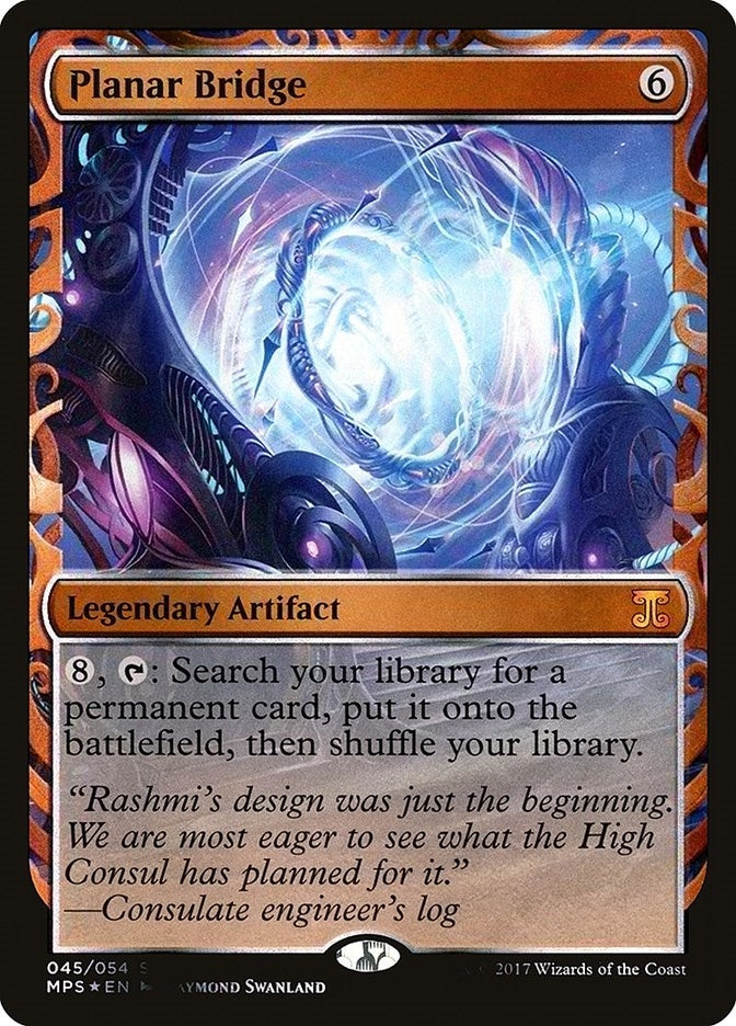 Image for Planar Bridge (Masterpiece Series: Kaladesh Inventions) (45) - Magic: The Gathering