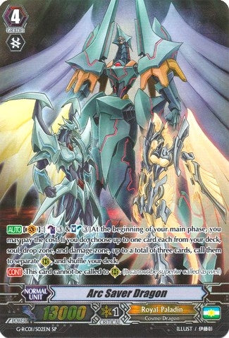 Image for Arc Saver Dragon (SP) (G-RC01: Revival Collection) (G-RC01/S02EN) - Cardfight Vanguard