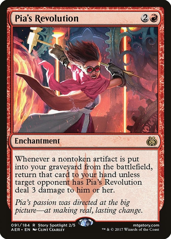 Image for Pia's Revolution (Aether Revolt) (91) - Magic: The Gathering