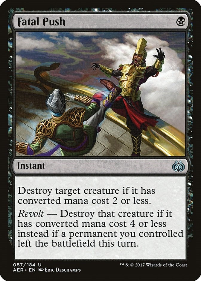 Image for Fatal Push (Aether Revolt) (57) - Magic: The Gathering