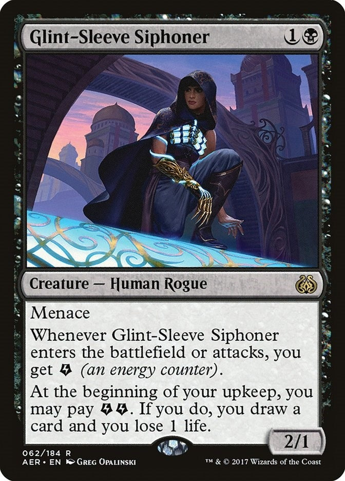 Image for Glint-Sleeve Siphoner (Aether Revolt) (62) - Magic: The Gathering