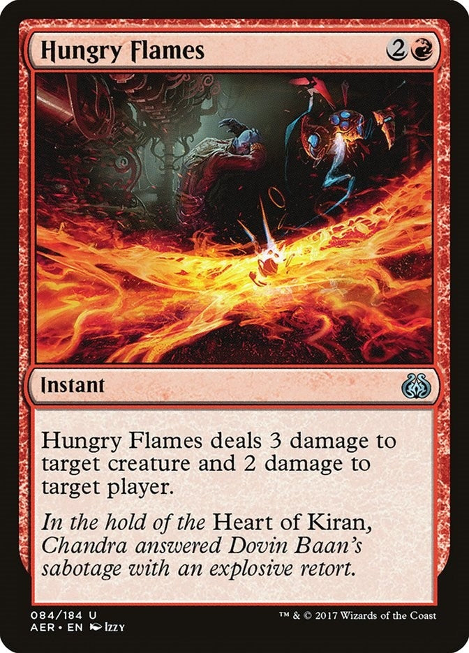 Image for Hungry Flames (Aether Revolt) (84) - Magic: The Gathering