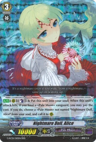 Image for Nightmare Doll, Alice (G-RC01: Revival Collection) (G-RC01/010EN) - Cardfight Vanguard