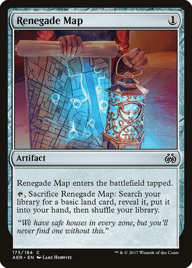 Image for Renegade Map (Aether Revolt) (173) - Magic: The Gathering