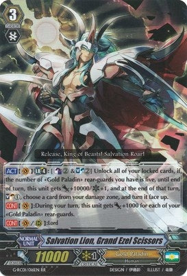 Image for Salvation Lion, Grand Ezel Scissors (G-RC01: Revival Collection) (G-RC01/016EN) - Cardfight Vanguard