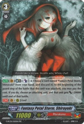 Image for Fantasy Petal Storm, Shirayuki (G-RC01: Revival Collection) (G-RC01/020EN) - Cardfight Vanguard