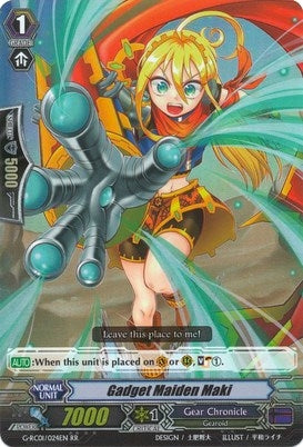 Image for Gadget Maiden Maki (G-RC01: Revival Collection) (G-RC01/024EN) - Cardfight Vanguard