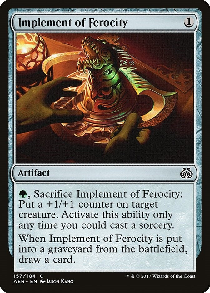 Image for Implement of Ferocity (Aether Revolt) (157) - Magic: The Gathering