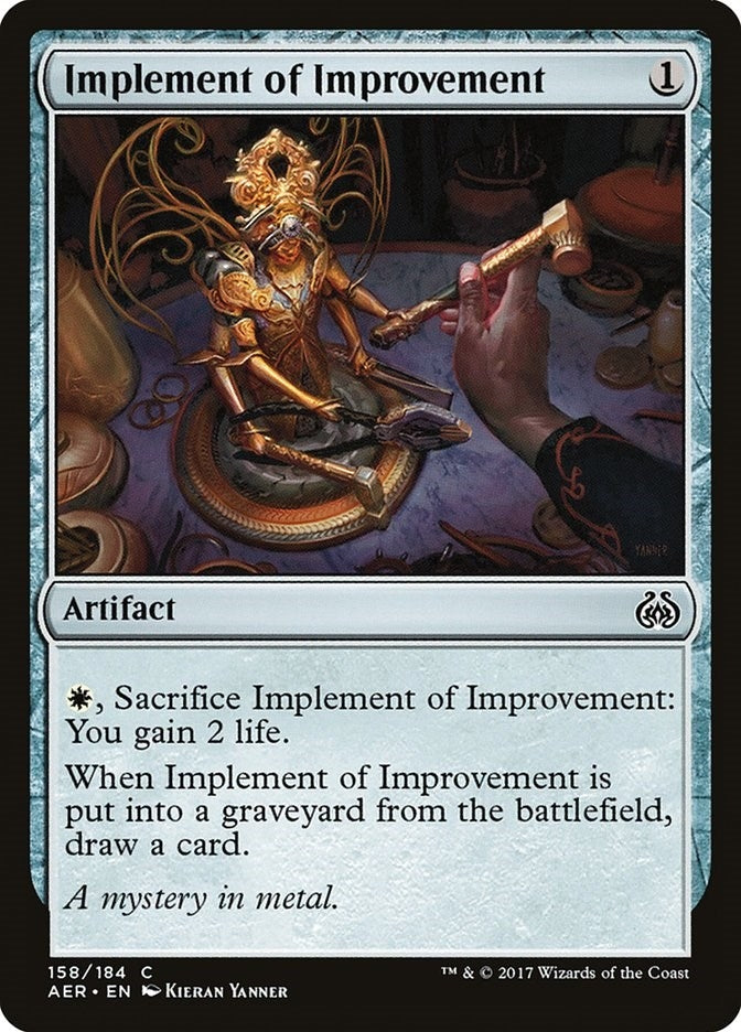 Image for Implement of Improvement (Aether Revolt) (158) - Magic: The Gathering