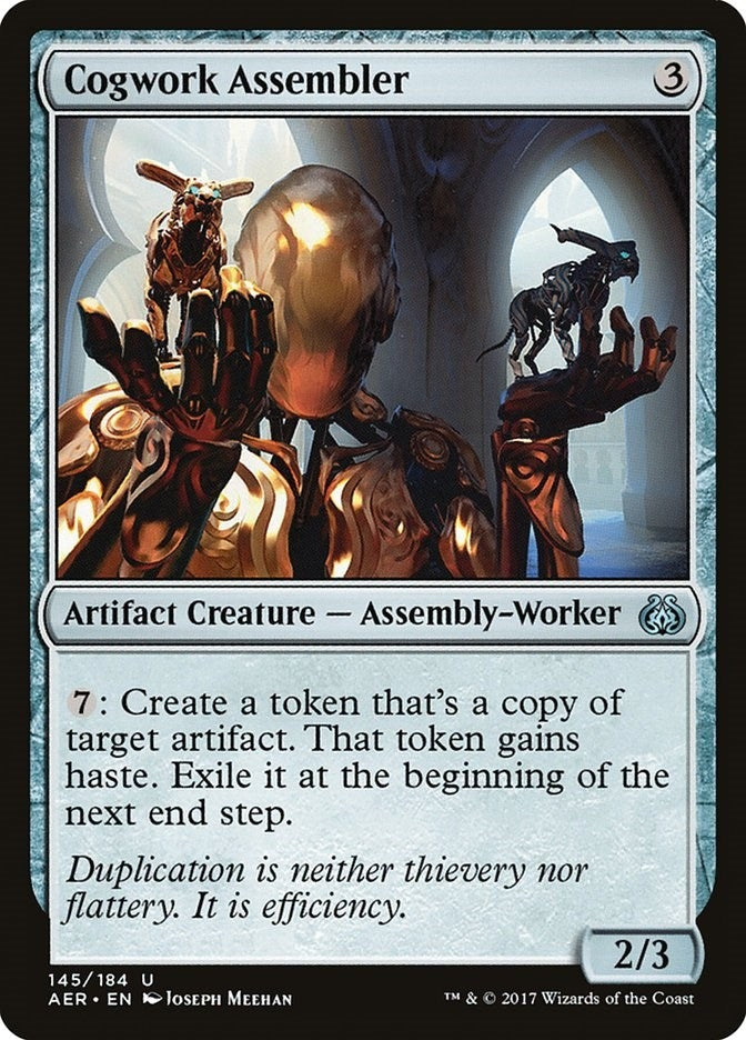 Image for Cogwork Assembler (Aether Revolt) (145) - Magic: The Gathering