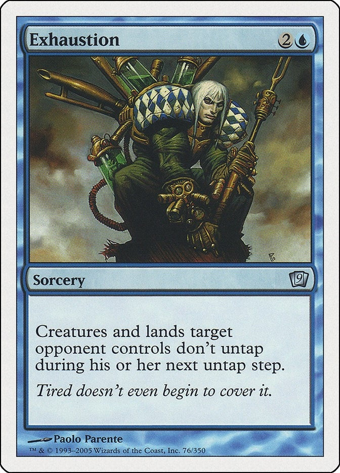 Image for Exhaustion (9th Edition) (76) - Magic: The Gathering