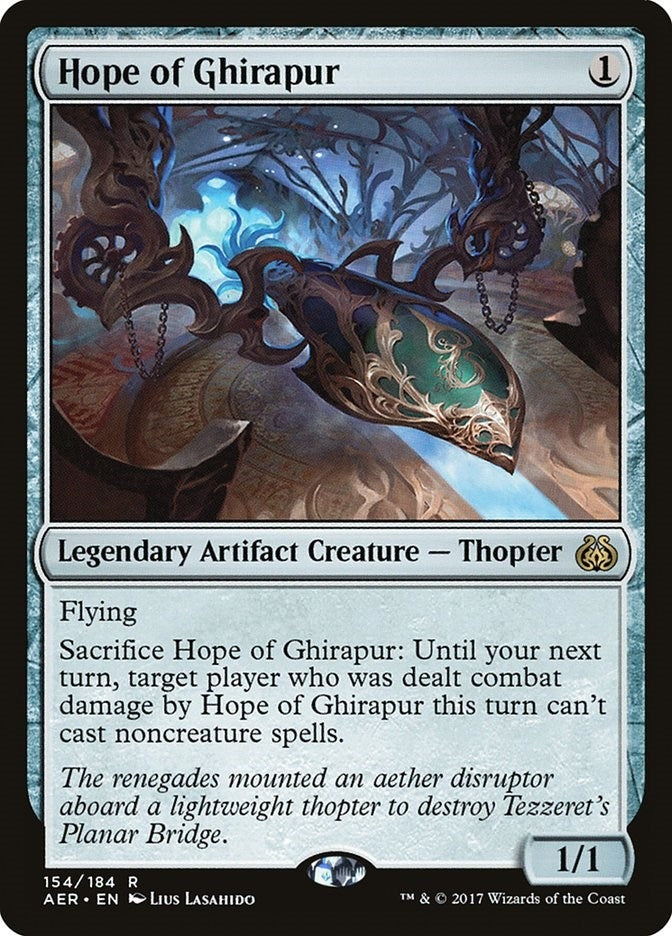 Image for Hope of Ghirapur (Aether Revolt) (154) - Magic: The Gathering