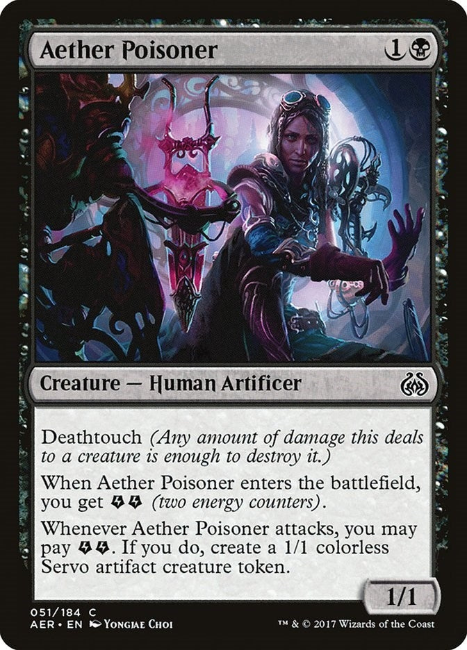 Image for Aether Poisoner (Aether Revolt) (51) - Magic: The Gathering