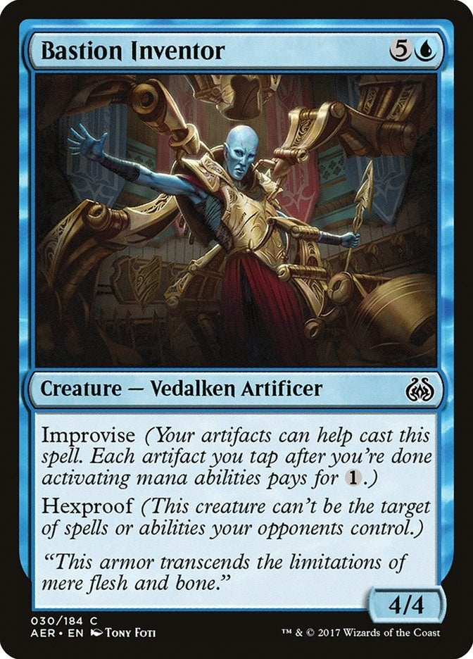 Image for Bastion Inventor (Aether Revolt) (30) - Magic: The Gathering