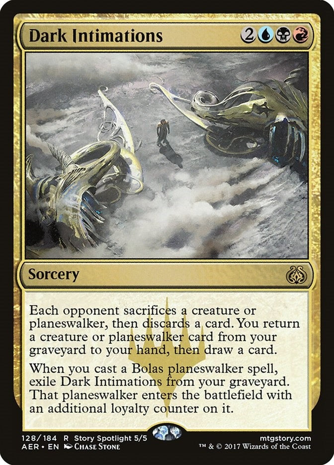 Image for Dark Intimations (Aether Revolt) (128) - Magic: The Gathering