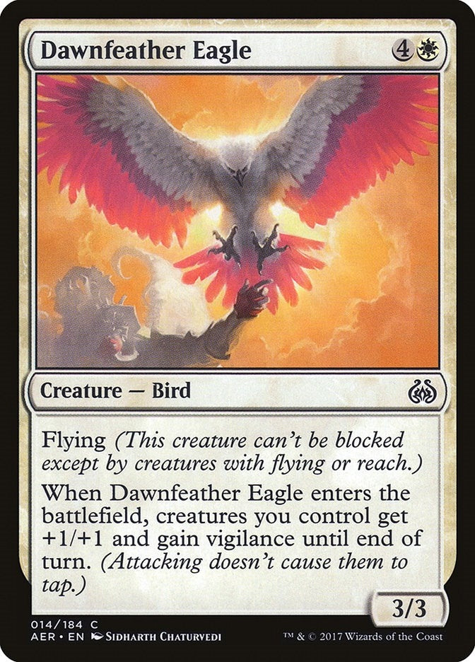 Image for Dawnfeather Eagle (Aether Revolt) (14) - Magic: The Gathering