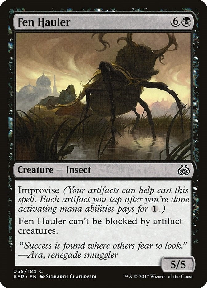 Image for Fen Hauler (Aether Revolt) (58) - Magic: The Gathering