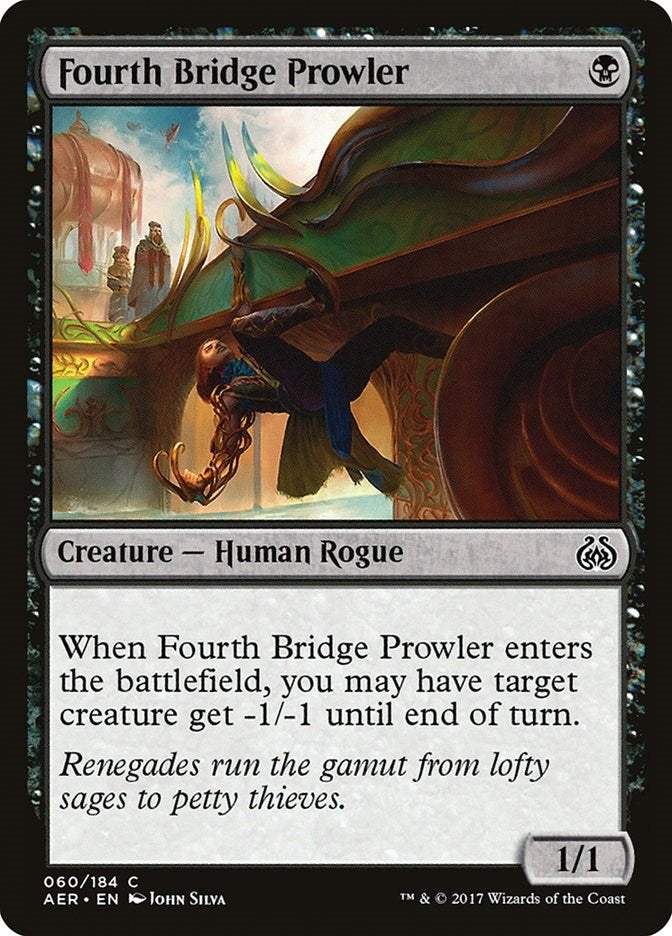 Image for Fourth Bridge Prowler (Aether Revolt) (60) - Magic: The Gathering