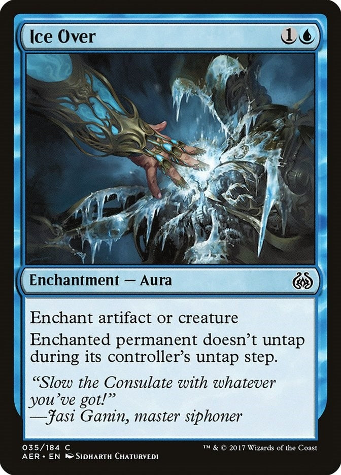 Image for Ice Over (Aether Revolt) (35) - Magic: The Gathering