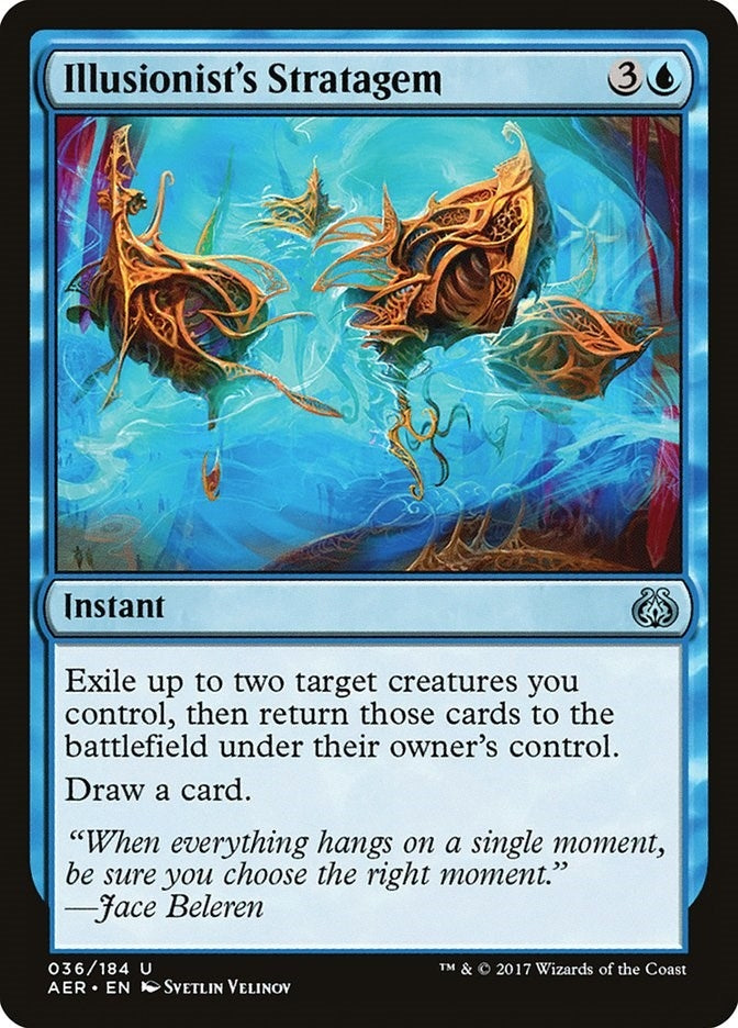Image for Illusionist's Stratagem (Aether Revolt) (36) - Magic: The Gathering