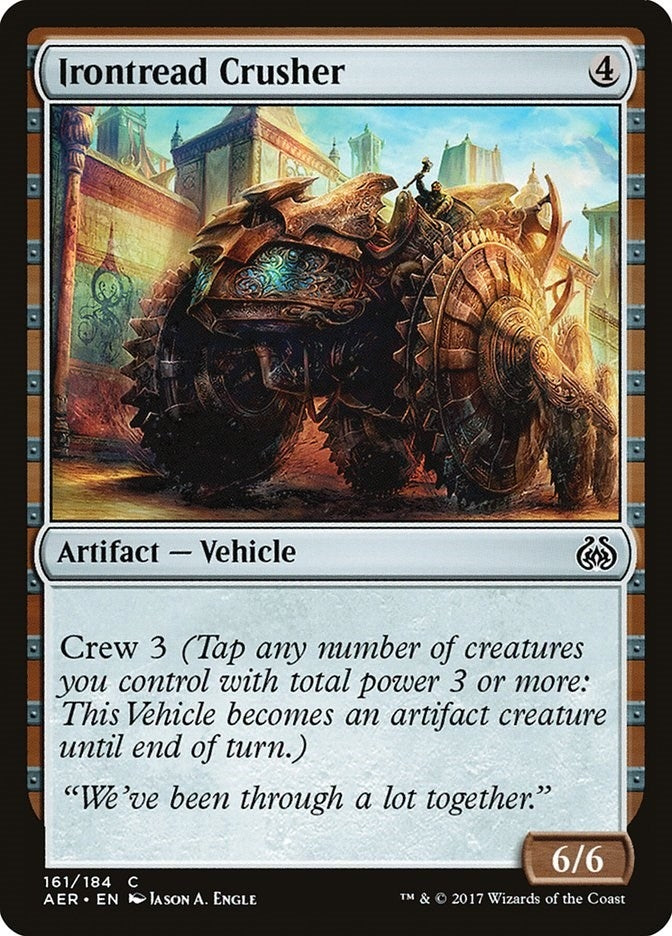 Image for Irontread Crusher (Aether Revolt) (161) - Magic: The Gathering