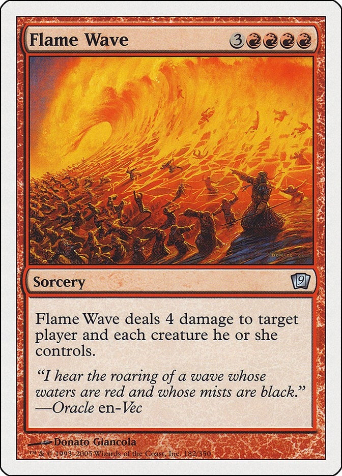 Image for Flame Wave (9th Edition) (182) - Magic: The Gathering