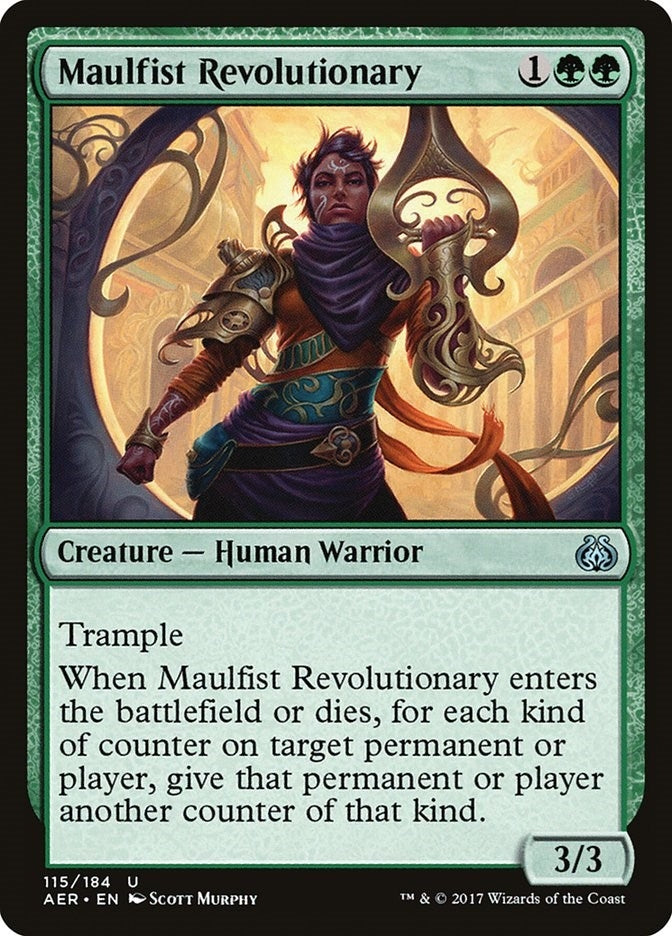 Image for Maulfist Revolutionary (Aether Revolt) (115) - Magic: The Gathering