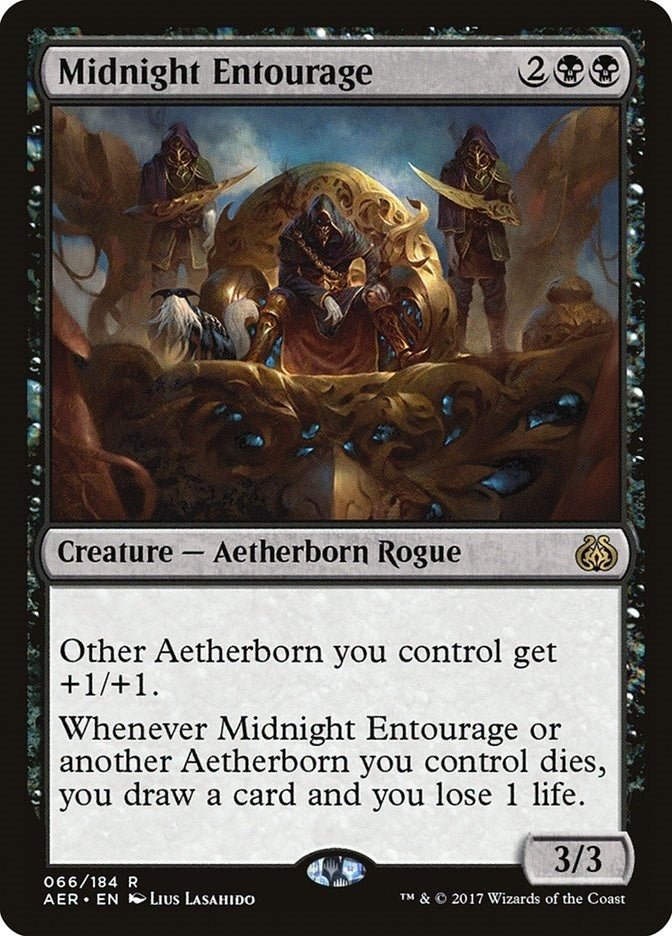 Image for Midnight Entourage (Aether Revolt) (66) - Magic: The Gathering