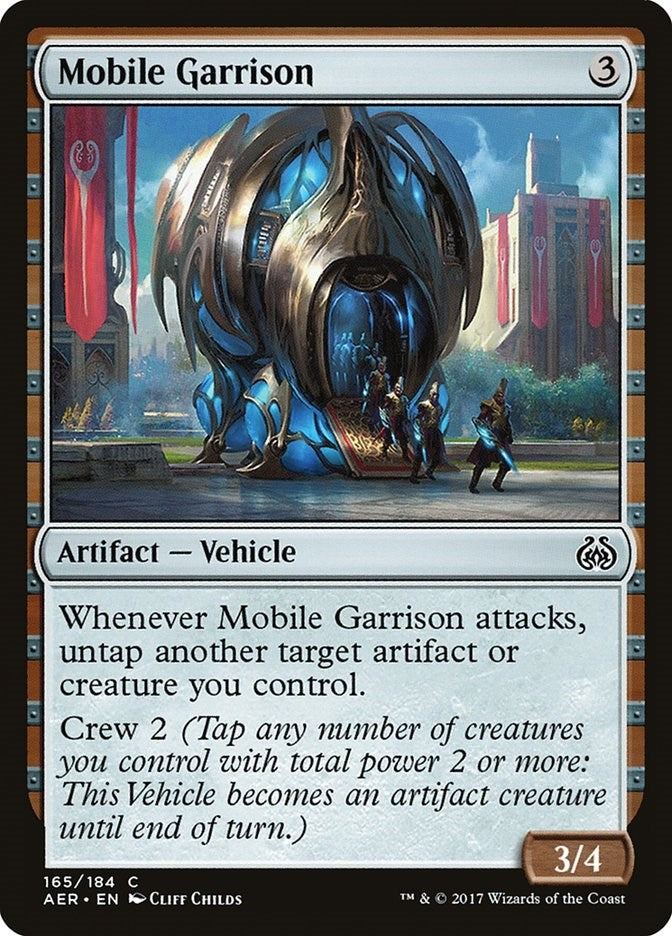 Image for Mobile Garrison (Aether Revolt) (165) - Magic: The Gathering