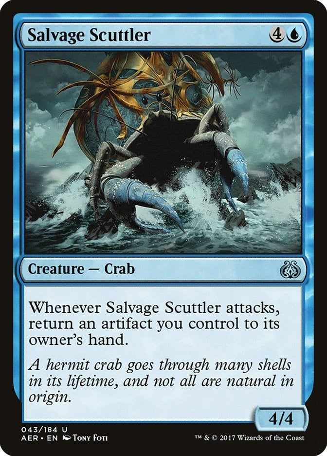 Image for Salvage Scuttler (Aether Revolt) (43) - Magic: The Gathering